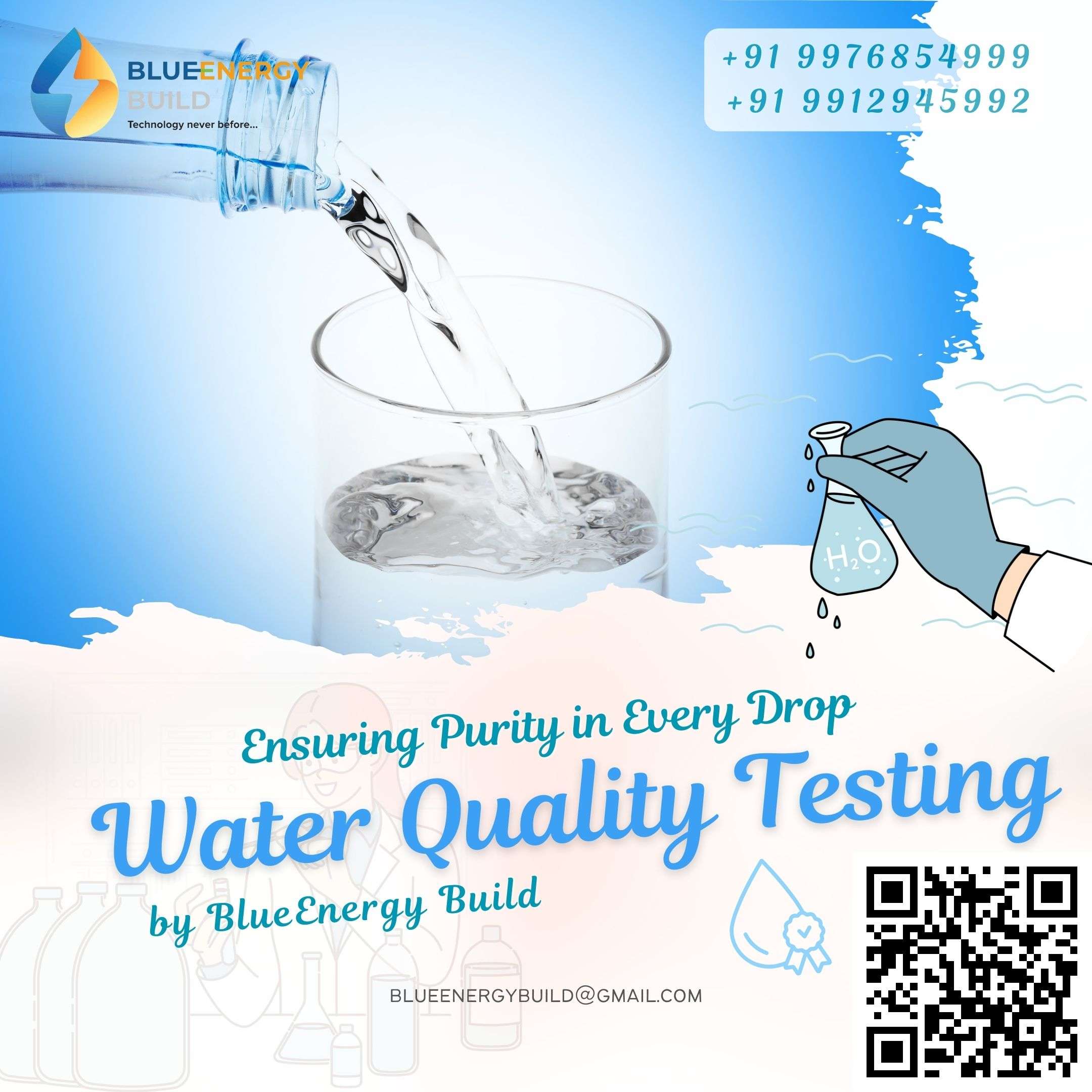 BlueEnergy Build Water Quality Testing